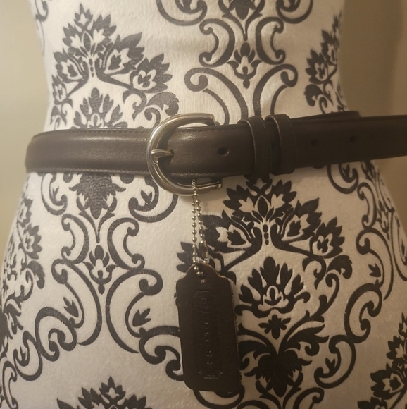 Rare Vintage Coach 8504 Brown Leather Belt – Medium – Made in Costa Rica - Picture 2 of 12